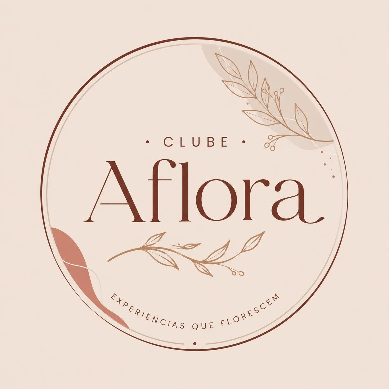 Logo Clube Aflora — Experiências que florescem